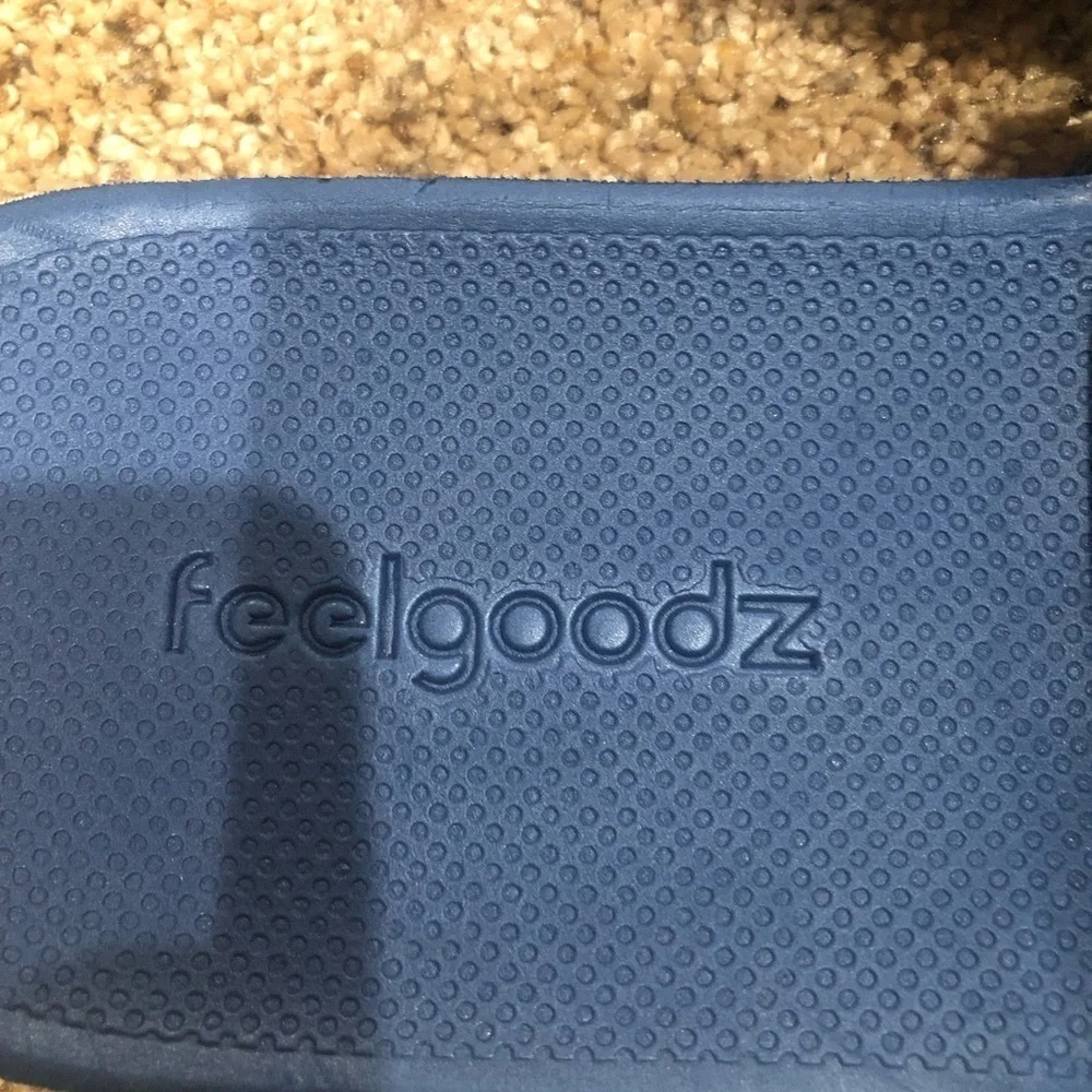 Feelgoodz / NWT/ Men’s Easy Day Slides color: River XL
